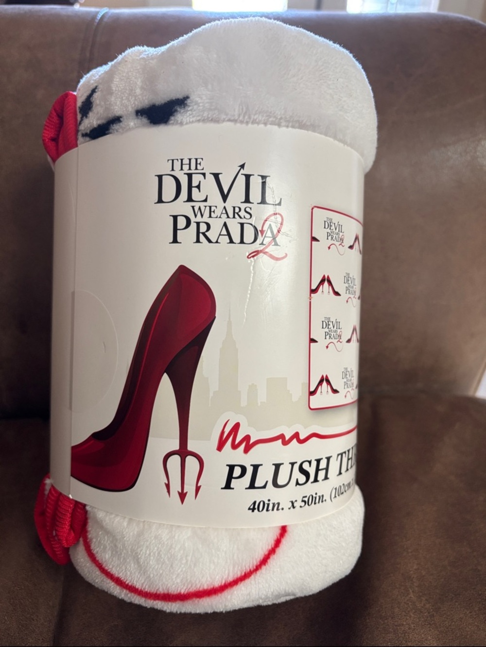 AMC “The Devil Wears Prada 2” Official Plush Throw Blanket